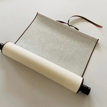 고급 서예족자 화선지 작품용 전통민화 족자만들기 수묵화, 흰종이, 종이부분 67x67cm 전체 67x120cm, 밝은 회색