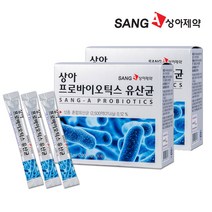 신바이오틱스 유산균 분말 가루 포스트 프리바이오틱스 프로바이오틱스 락토바실러스 비피더스 복합유산균 유익균먹이 유아 어린이 성인 온가족 장내유익균 효능 추천, 2박스, 30스틱