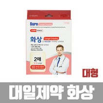 대일제약 화상엔 케어젤드레싱 하이드로겔밴드(대형-2매입), 2팩
