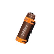 오카디 쾅디 304 스테인리스 스틸 아웃도어 더블 커버 써모스 보틀 보온텀블러, Orange, 300ml