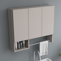 화장실 슬라이드장 욕실 선반 욕실수건대 다용도 수납함 화장품 수납정리함 기타수납정리용품 소품정리함, 130 x 60 x 20 / 4 도어 개방