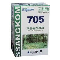 쌍곰 수성접착제 705 800g 1EA 목공용