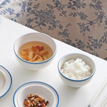 시라쿠스 메이플 빈티지 공기대접 세트 2p 밥그릇 볼 도자기그릇 예쁜 플레이팅, 화이트 2p, 2개