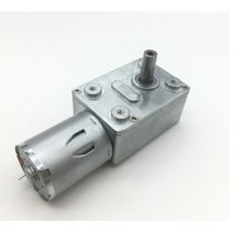 jgy370 dc6v12v24v 2rpm 150rpm 고 토크 감속기 금속 웜 기어 박스 모터 가역 저속 웜 기어 모터, 30rpm, DC는 24