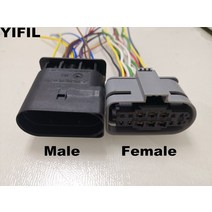 1 대/몫 벤츠 C350 W204 221C 180C 200C 260E 200e에 대 한 케이블 피그 테일 14 핀/웨이 남성 또는 여성