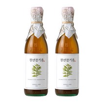 저온압착 청년 참기름, 2개, 350ml