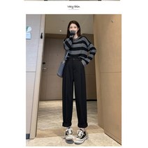 영메이 여성용 봄 가을 고급소재 바지YM23008F