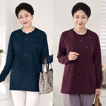 로즈맘 엄마옷 로즈맘 은하진주셔링티셔츠2
