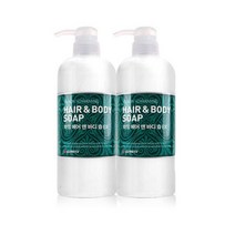 차밍 헤어앤바디솝 730ml, 12개