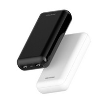 [무료인쇄]NEXTOM 듀얼보조배터리 1만 2만 8핀5핀C타입, NXT-20000보조배터리(블랙)