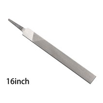 견고한 Flat File Steel Tooth Trimming Wood Woodworking Carpenter Deburring Grinding Hand Tool Metal, 05 16inch