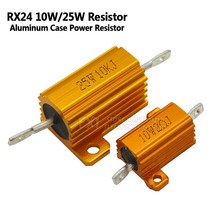 저항기 가변저항 전자 필름1PCS 10W 25W 알루미늄 전원 금속 쉘 케이스 권선 저항기 0.01 30K 1 2 3 5 6 8, 15 5W 33R