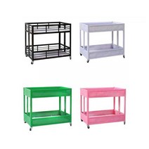 백화점 접이식 매대 판매대 마트 행사 가판대, 상세 페이지 참고, 이중 가드레일 작은 분홍색