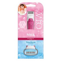 세련된 Schick 하이드로 실크 트림 스타일 홀더 (칼날 포함) VIO 여성용 면도기