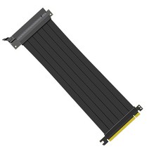 풀스피드 3.0 PCIE X16 라이저 케이블 그래픽 카드 연장 Express GPU axyb용 잼 방지 포함 차폐 익스텐더, 10 B25cm