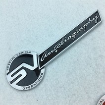 SV 자서전 트렁크 테일 엠블럼 랜드 로버 2 3 4 이보크 레인지 프리랜더 디스커버리 디펜더 벨라 스포츠카, 01 Black