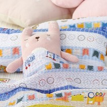 순면 어린이집 낮잠 이불 베게 분리형 여름낮잠이불, 베개커버솜set_블루, 상세설명 참조, 상세설명 참조