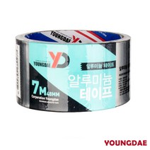 영대 은박테이프 48mm x 7M, 2개