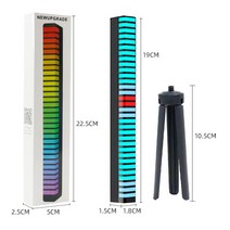 led 음악 스펙트럼 뮤직 오디오 뮤직 반응 등 동기화, 앱 콘트롤+버튼 블랙 코드