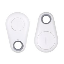 애완동물 강아지 GPS 위치 추적기 안티-분실 로케이터 새로운 스마트 태그 무선 블루투스 가방 지갑 키 파인더 Dropshipping, 01 WHITE