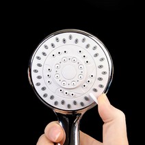 멀티 샤워기 헤드 4가지 분사모드 가벼운 욕실 샤워헤드, 1개
