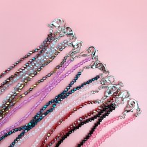 봄 여름 가을 겨울 사계절 365일 시원한 크리스탈 성인 마스크줄