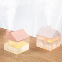 아이방 청소편한 홈쇼핑 세척쉬운 청소쉬운 간이 소음없는 가습기 방이건조할때 미니 무드등, 그레이