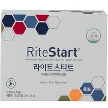 4Life h 라이트스타트 종합 비타민 미네랄 60포, 244.12g, 1개