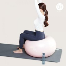 아리프 PVC 안티버스트 임산부 짐볼 65cm 요가 운동볼, 퍼플