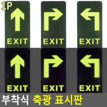 부착식 축광 표시판, 좌회전