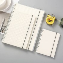 스프링노트 바인더노트 모눈 무지 도트 코넬 공책 연습장 A5 B5 A4, A4(가로줄)