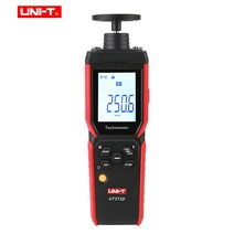 타코미터 UNI-T 디지털 RPM 타코미터 레이저 접촉/비접촉 회전 LCD 백라이트 속도계 블루투스 데이터 전송, 한개옵션0