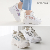 [살랑살랑] 여성 캐주얼 메쉬 키높이 스니커즈 7cm