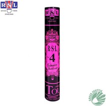 2023 100% 정품 RSL 토너먼트 셔틀콕 배드민턴 셔틀 오리 깃털 공 No.4 No.5 No.6 No., 02 RSL 4 One tube, 1개