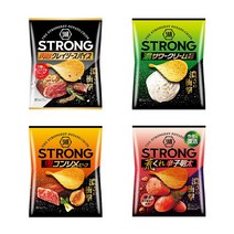 일본 KOIKEYA STRONG 포테이토칩 고이케야 스트롱 4개 세트 명란 콘소메비프 사워크림어니언 크레이지스파이스