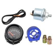 드래곤 2 ;52mm 스테퍼 모터 흰색 백라이트 자동 오일 압력 게이지 수리 도구 0-7 바 미터, 02 Oil Pressure Filter