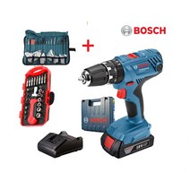 보쉬18V충전해머드릴GSB18v-21세트 악세사리세트100P+정밀소켓공구세트증정