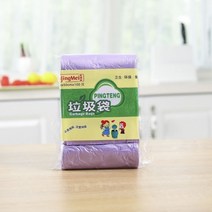 음식물 처리기 쓰레기 냉장고 100pcs 봉투 통 봉투 기저귀 생분해성 진공 분류 통, 보라색 100개