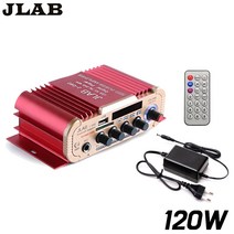 블루투스 매장용 카페 업소용 매장 소형 미니 앰프 JLAB J-G60 레드+아답터(12V/2A)