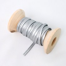 털실나라 인조 가죽끈 가죽 스트링, 실버