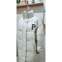 P 박시 롱 패딩 점퍼