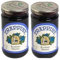 Trappist Marmalade Preserves 12 Ounce Pack Of 2 (Blueberry), 1