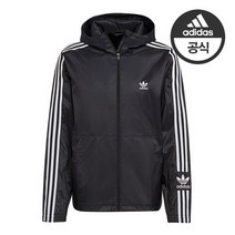 아디다스 남녀공용 아디컬러 락업 클래식 바람막이 윈드브레이커-HC2006