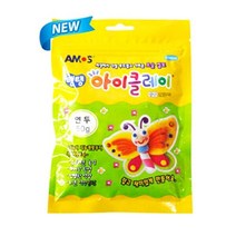 아모스 탱탱아이클레이 연두색 50g, 본상품