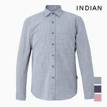 [INDIAN] 린넨혼방 솔리드 단색 셔츠_MIVNLXS1261