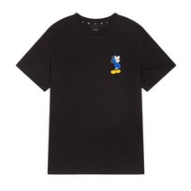 MLB X DISNEY 액션 반팔 티셔츠 31TSK2031 블랙(50L)