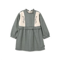 페리미츠 DP02 그린고방체크 원피스 그린고방체크 원피스 P2242O680