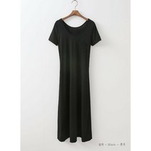 데일러뷰 포켓 롱 반팔 원피스 맥시 라인 여름 바캉스 휴가
