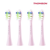 톰슨 세리드셋 브리앙트 칫솔모 ESR-ST3, 피치핑크 칫솔모4개입