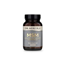 닥터머콜라 Dr. Mercola MSM Methylsulfonylmethane Sulfur 콤플렉스 Dietary Supplement 30 Servings 60캡슐 논GMO 소이